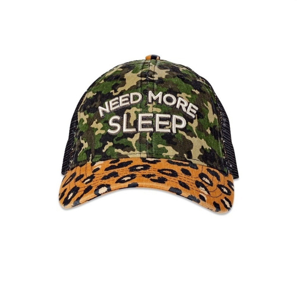 CAMO /Cheeta Print TRUCKER STYLE HAT